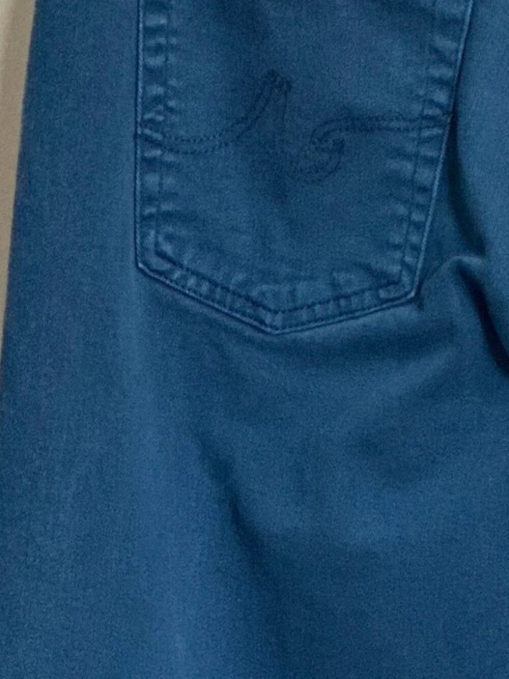 AG Everett Slim Straight Leg AG-ED Denim Pants College Blue W32/L33 - Picture 6 of 12